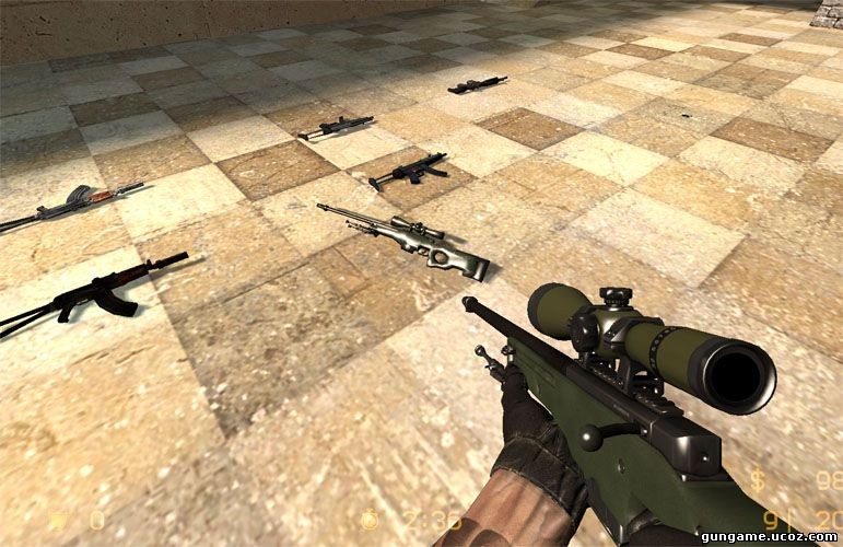 counter strike source weapon skins